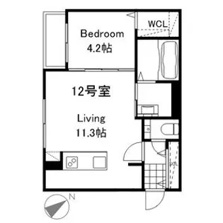 PREMIER IST KOTONI STA【4階】の間取り