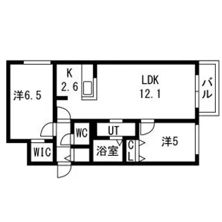 MAISON YOU ME【403号室】の間取り