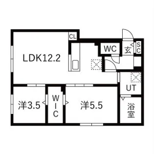 ONEーSOEN(ワンーソウエン)【3階】の間取り