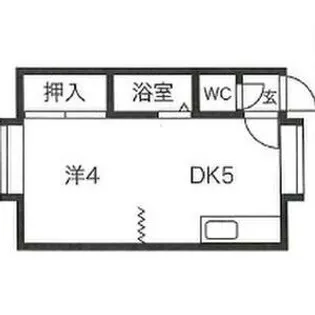 アルベールⅢ【10号室】の間取り