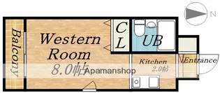 メゾン・ド・ルナール【412号室】の間取り