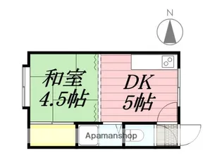 パーク北16条【2号室】の間取り