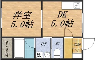 NICO【0103号室】の間取り
