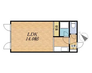 ニューファッションエリカ【202号室】の間取り