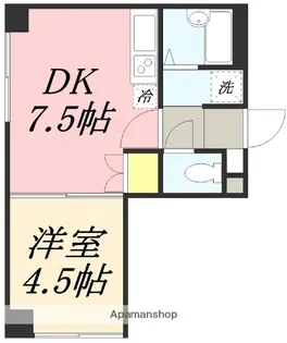 マリンビュー船見坂【301号室】の間取り