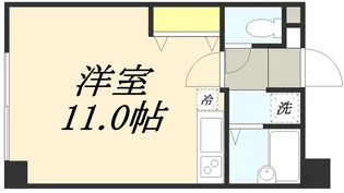 マリンビュー船見坂【101号室】の間取り