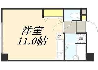 マリンビュー船見坂【103号室】の間取り