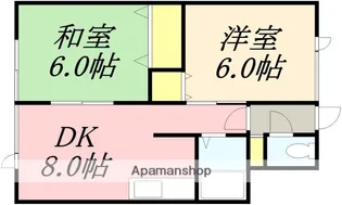 チェリーハイツⅠ【101号室】の間取り