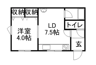 ドリームヒルズ【101号室】の間取り