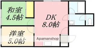 コーポミキ3【101号室】の間取り