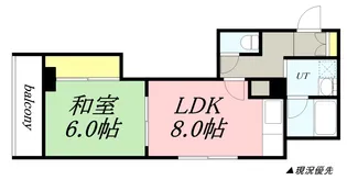 マリンハイム【207号室】の間取り