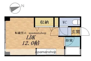 ライムライトⅢ【302号室】の間取り