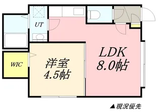 ルピア入船【101号室】の間取り