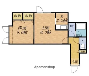 メゾン・ド・春香【203号室】の間取り