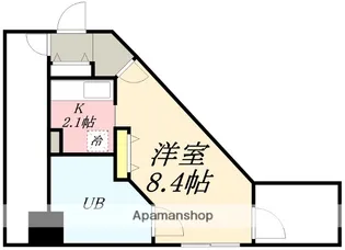VISTA東雲【204号室】の間取り
