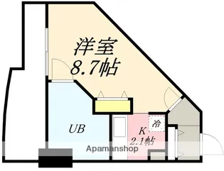 VISTA東雲【303号室】の間取り