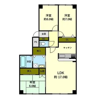 ロジェ真栄【202号室】の間取り