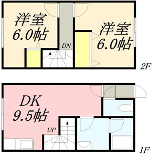 クリスタルハイムNO2【202号室】の間取り