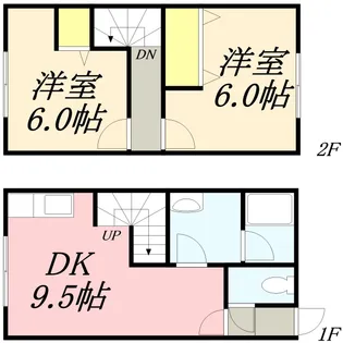クリスタルハイムNO2【206号室】の間取り