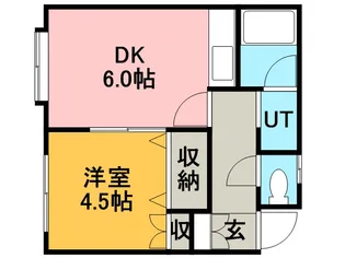 マーガレットハイツ【103号室】の間取り