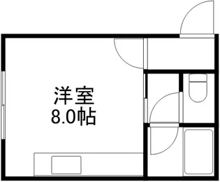 TOTハイツ【209号室】の間取り