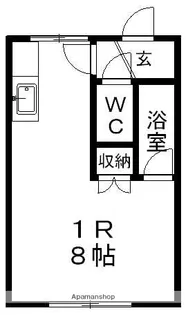 シティアイ【103号室】の間取り