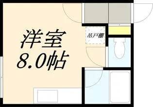 ウェーブリッチⅡ【103号室】の間取り