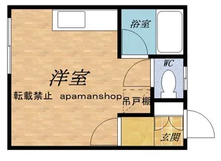 ウェーブリッチⅡ【206号室】の間取り