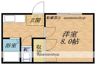 グリーンコーポⅠ【202号室】の間取り