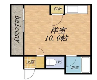 シンゴ7・8【301号室】の間取り