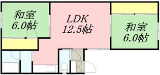 コーポアカシヤ【201号室】の間取り