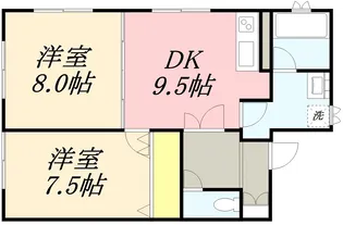 第三グレースマンション【101号室】の間取り