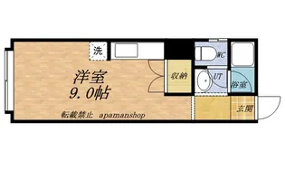 コーポみどり【206号室】の間取り