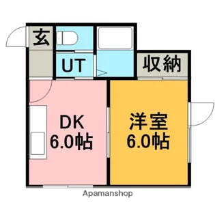 リバティヒル【206号室】の間取り