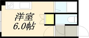 ハイツ大正庵Ⅱ【301号室】の間取り