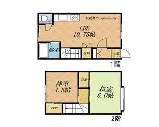 メゾンド新光Ⅲ【4号室】の間取り