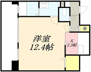 オタルベイサイドシティ7棟【1001号室】の間取り