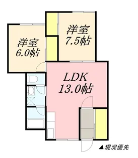 ハーバーシティハイムハヤタⅠ【202号室】の間取り