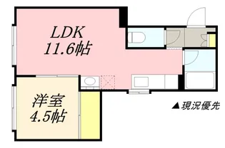 レジデンス花園378【101号室】の間取り