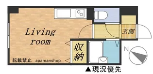 ステーションハイツ【613号室】の間取り