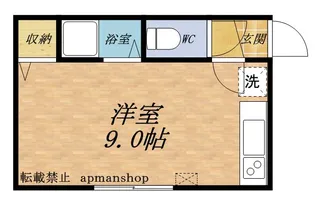 ライムライトⅠ【101号室】の間取り