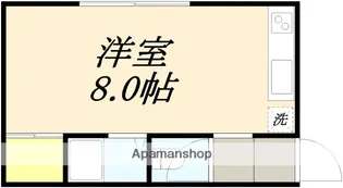 ライムライトⅠ【104号室】の間取り