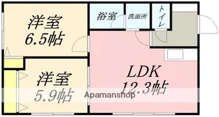 MS.SAKURA【304号室】の間取り