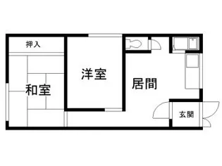 丸喜マンション(色内)【0010号室】の間取り