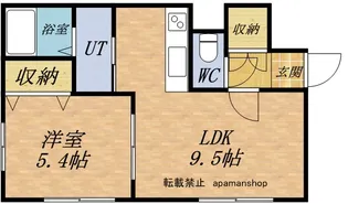 グラン・リオン【201号室】の間取り