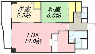 ロールマンション最上【205号室】の間取り