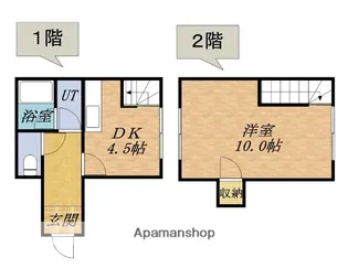 アプトヒルズ【303号室】の間取り