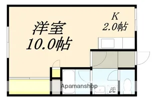 シルバニアコート緑【2-3号室】の間取り