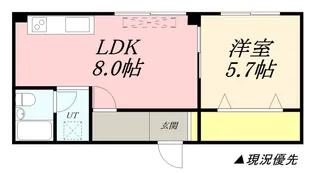 マルキ92【206号室】の間取り