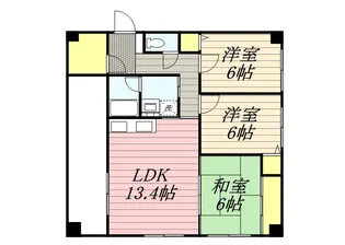 マルキ92【403号室】の間取り